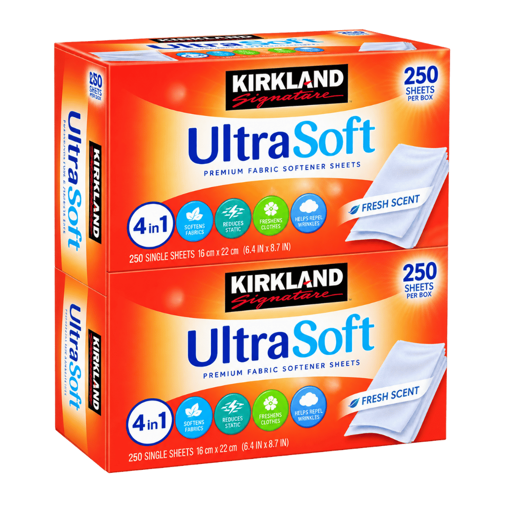 Kirkland Signature Fabric Softener Sheets 250-count 2-pack buy online USA - 1